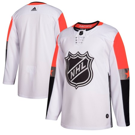 Pánské Hokejový Dres 2018 NHL All-Star Pacific Division Blank Adidas Bílá Authentic